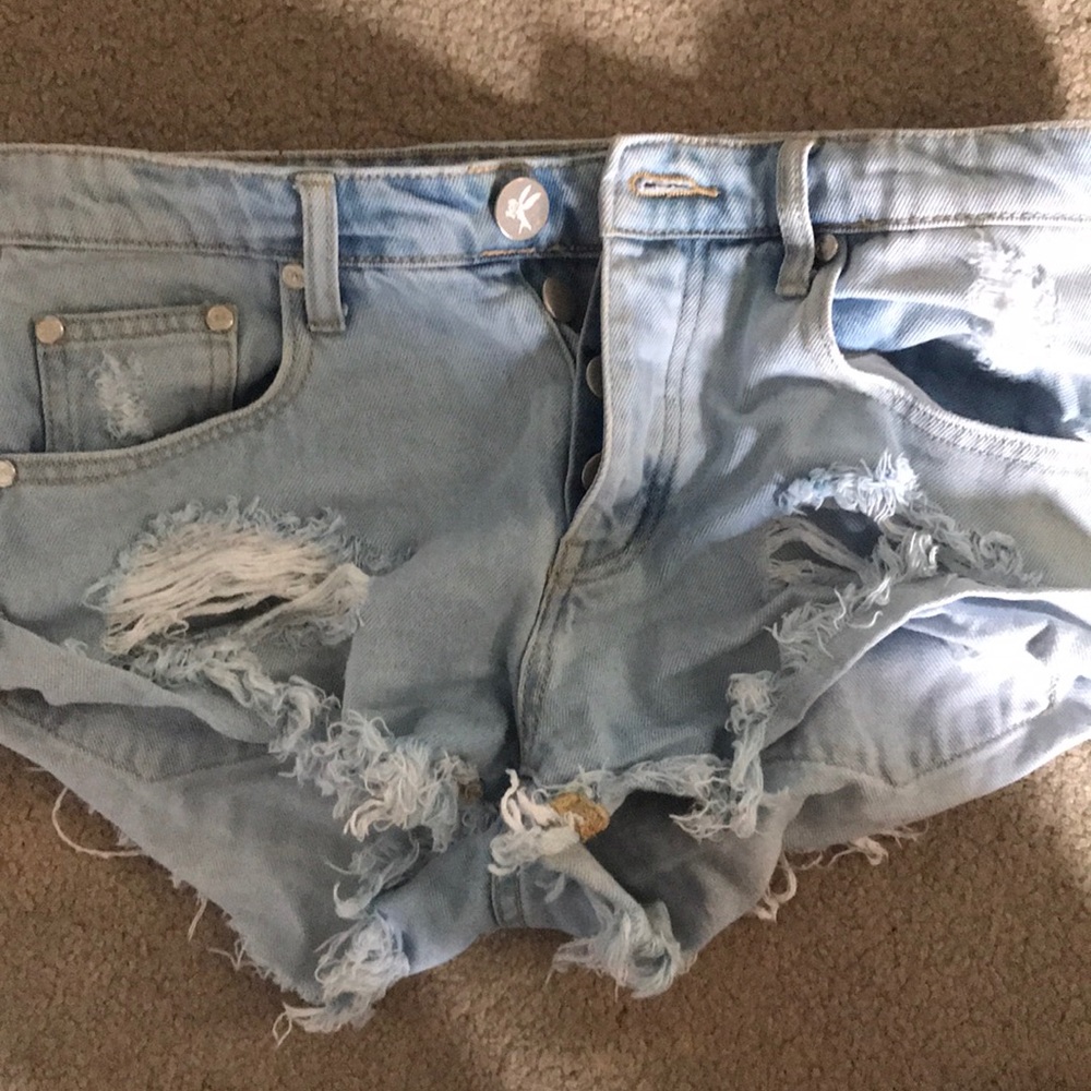 One teaspoon (free people) denim shorts